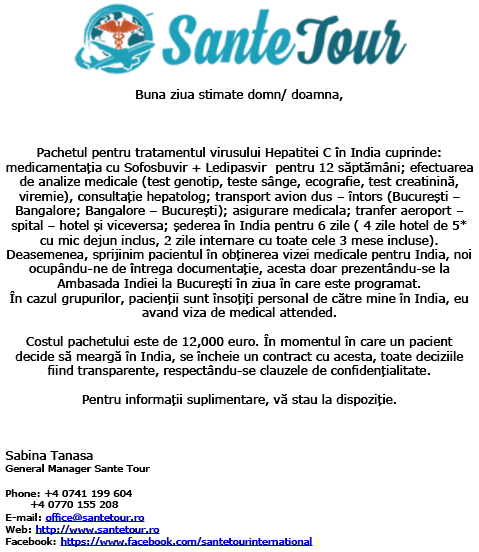 Oferta Sante Tour